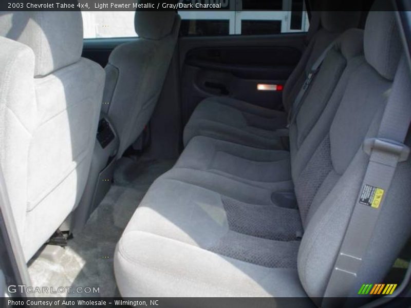 Light Pewter Metallic / Gray/Dark Charcoal 2003 Chevrolet Tahoe 4x4