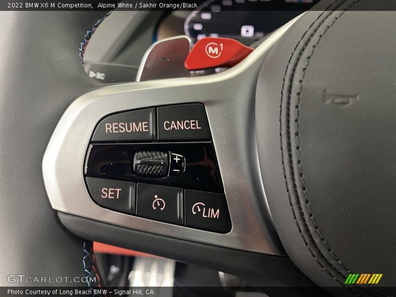  2022 X6 M Competition Steering Wheel