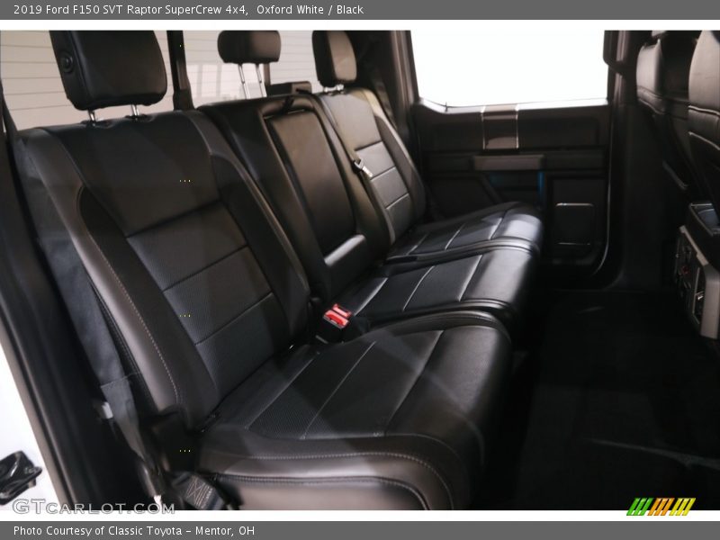 Rear Seat of 2019 F150 SVT Raptor SuperCrew 4x4