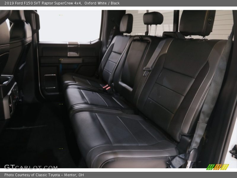 Rear Seat of 2019 F150 SVT Raptor SuperCrew 4x4