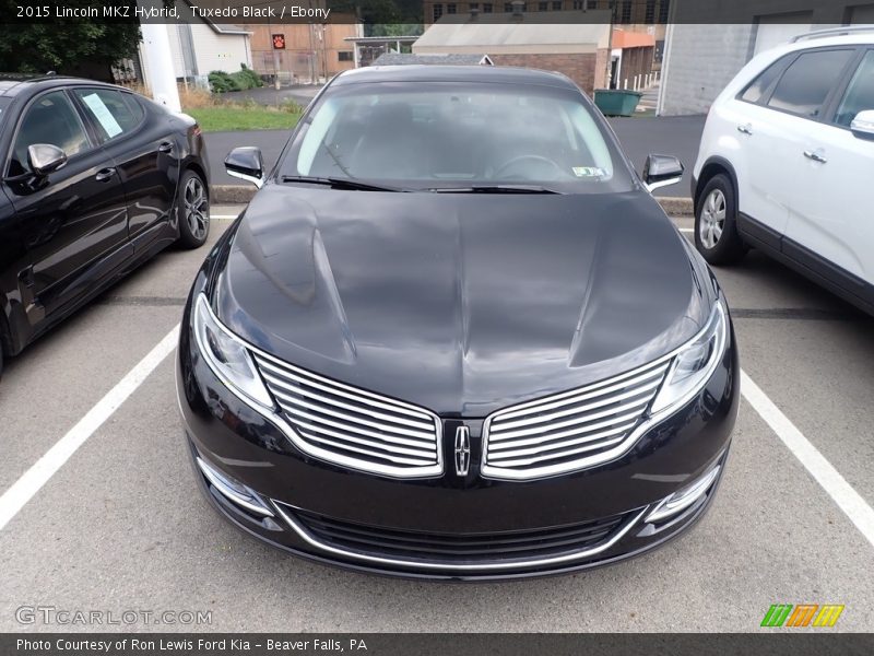 Tuxedo Black / Ebony 2015 Lincoln MKZ Hybrid