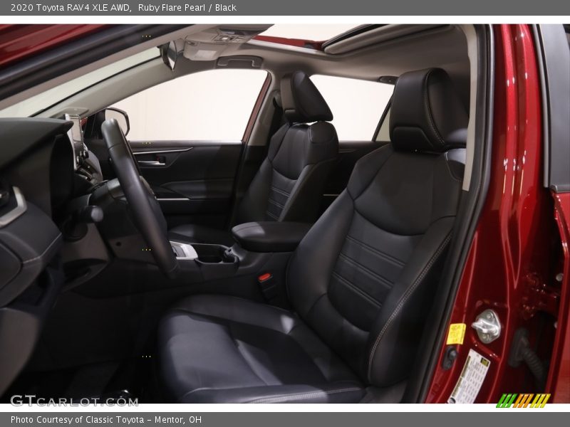 Ruby Flare Pearl / Black 2020 Toyota RAV4 XLE AWD