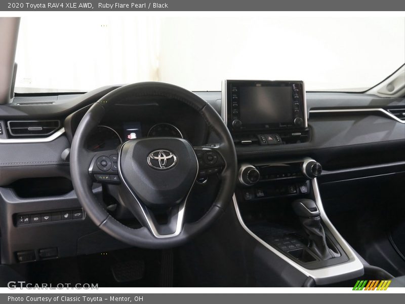 Ruby Flare Pearl / Black 2020 Toyota RAV4 XLE AWD
