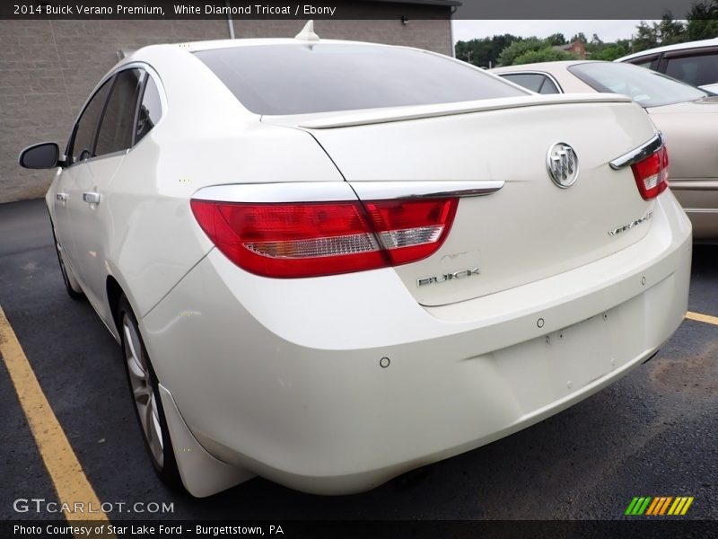 White Diamond Tricoat / Ebony 2014 Buick Verano Premium