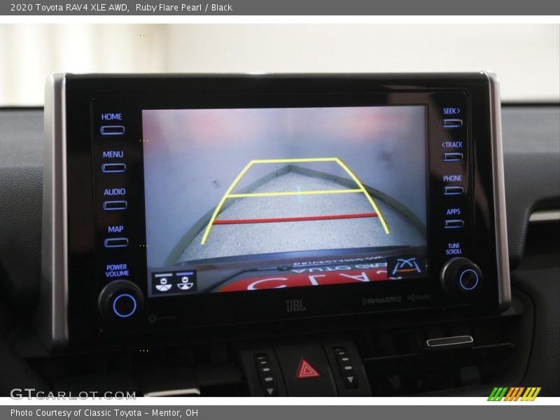Ruby Flare Pearl / Black 2020 Toyota RAV4 XLE AWD