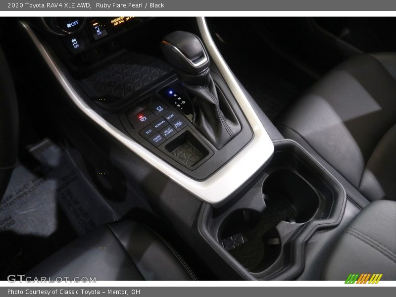 Ruby Flare Pearl / Black 2020 Toyota RAV4 XLE AWD
