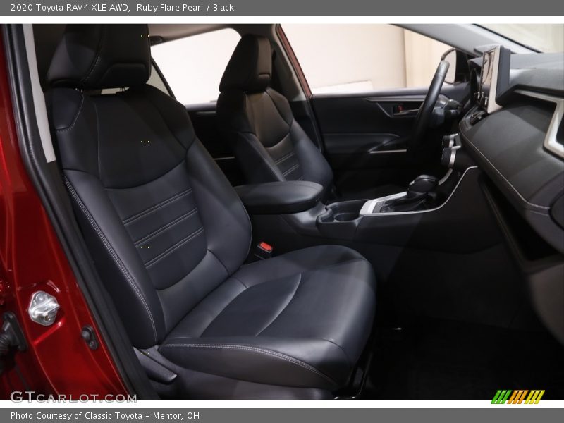 Ruby Flare Pearl / Black 2020 Toyota RAV4 XLE AWD