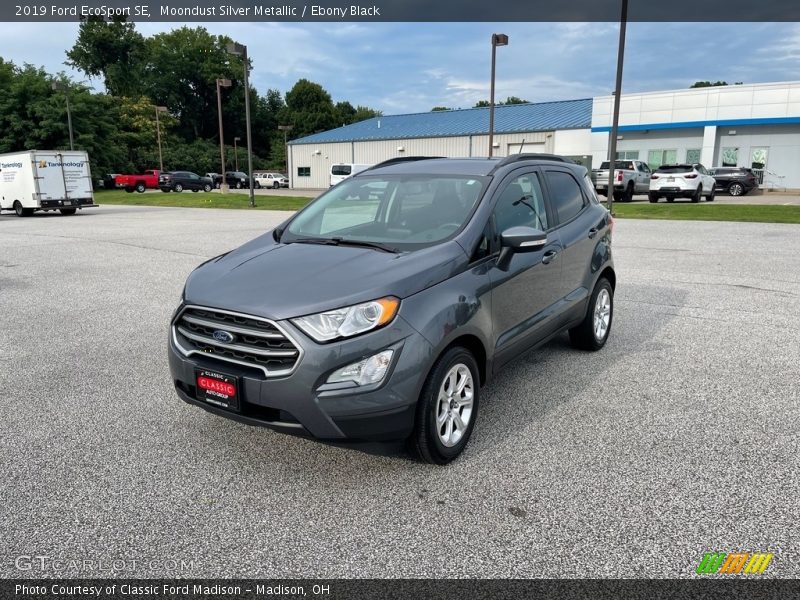 Moondust Silver Metallic / Ebony Black 2019 Ford EcoSport SE
