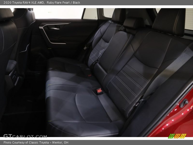 Ruby Flare Pearl / Black 2020 Toyota RAV4 XLE AWD