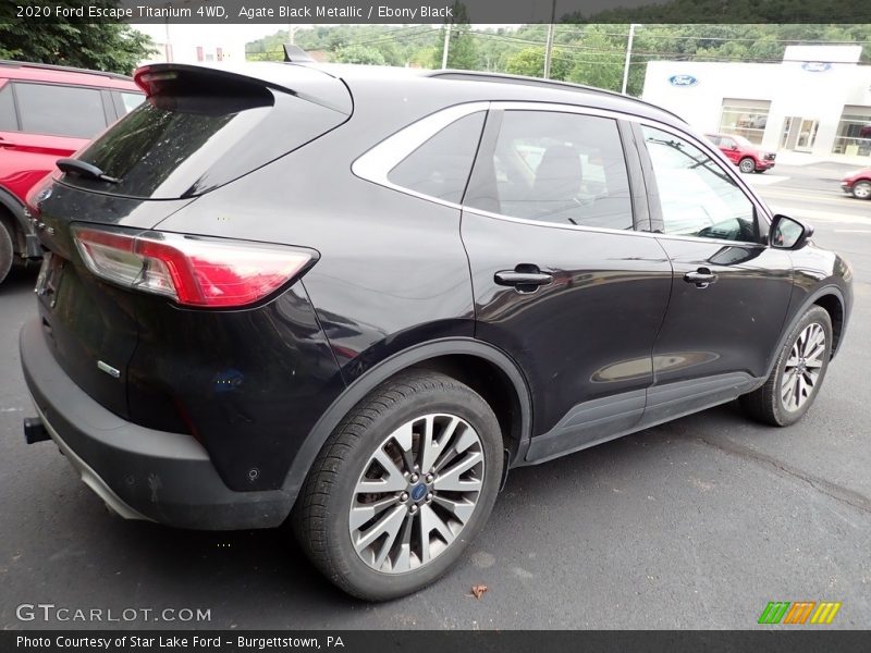Agate Black Metallic / Ebony Black 2020 Ford Escape Titanium 4WD