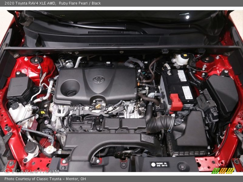 Ruby Flare Pearl / Black 2020 Toyota RAV4 XLE AWD