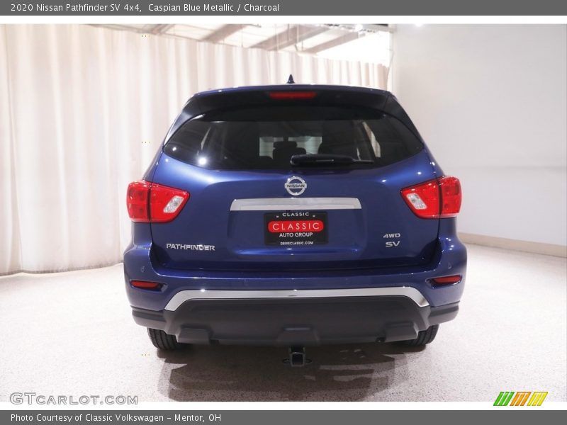 Caspian Blue Metallic / Charcoal 2020 Nissan Pathfinder SV 4x4
