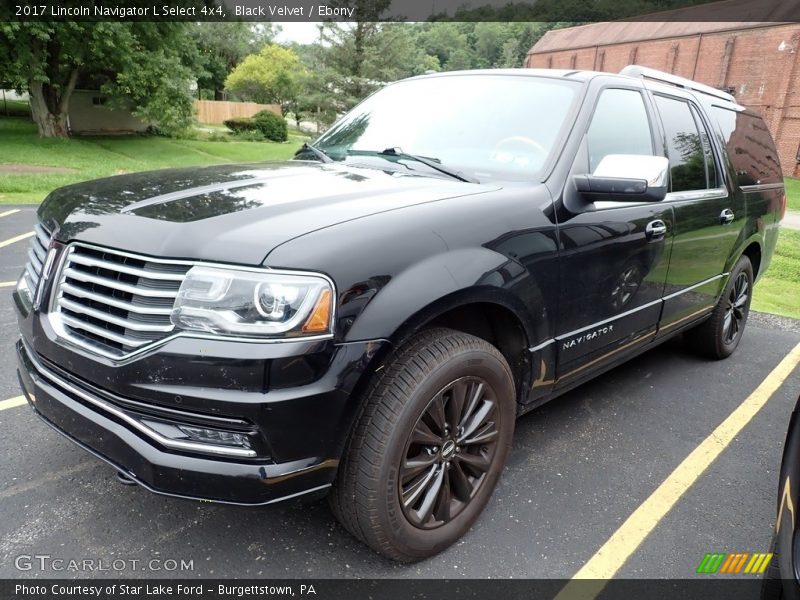 Black Velvet / Ebony 2017 Lincoln Navigator L Select 4x4
