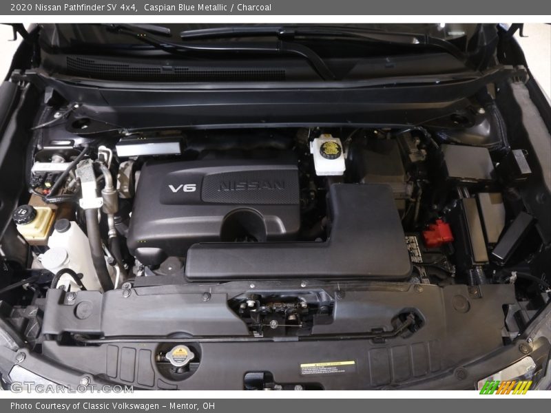 Caspian Blue Metallic / Charcoal 2020 Nissan Pathfinder SV 4x4