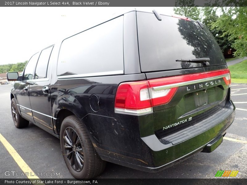 Black Velvet / Ebony 2017 Lincoln Navigator L Select 4x4