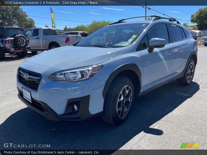 Cool Gray Khaki / Black 2020 Subaru Crosstrek 2.0 Premium