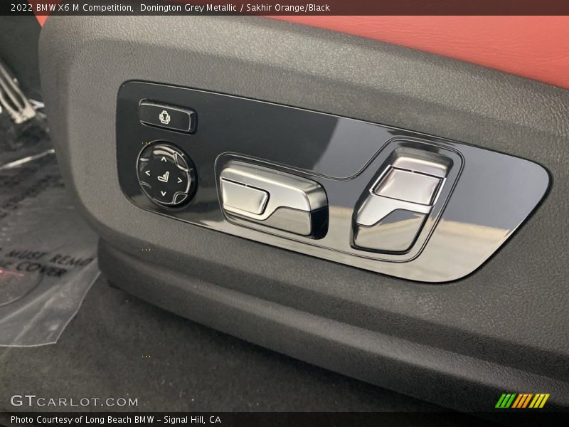 Front Seat of 2022 X6 M Competition