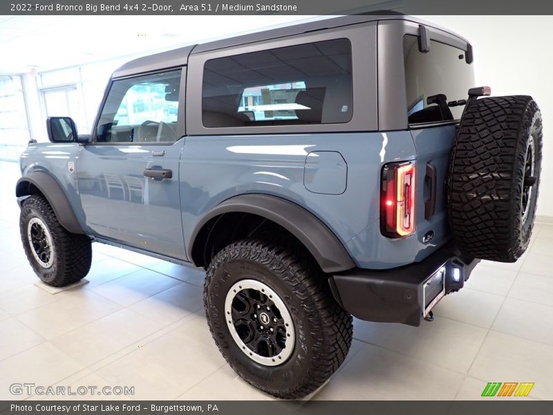 Area 51 / Medium Sandstone 2022 Ford Bronco Big Bend 4x4 2-Door