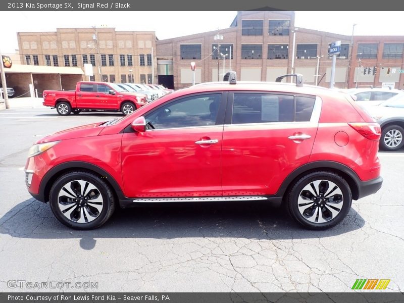  2013 Sportage SX Signal Red