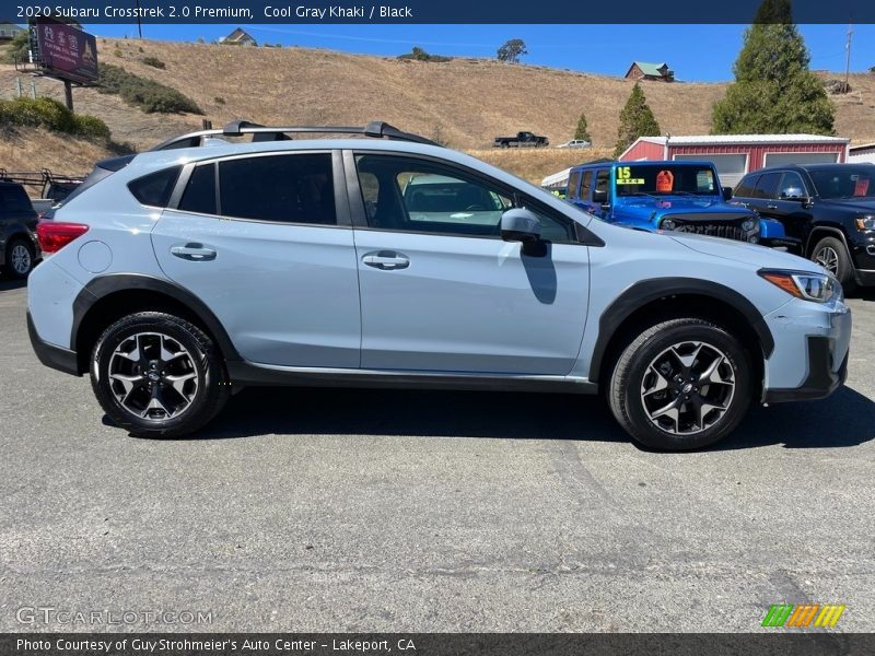 Cool Gray Khaki / Black 2020 Subaru Crosstrek 2.0 Premium