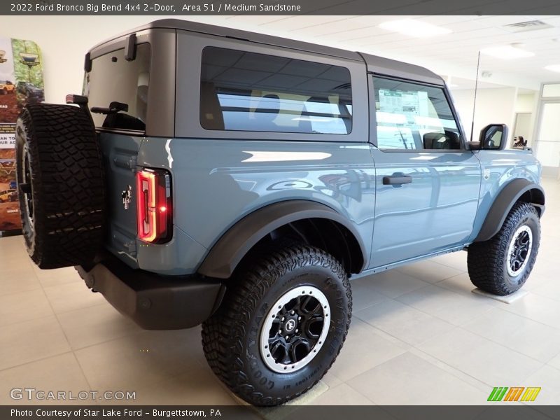 Area 51 / Medium Sandstone 2022 Ford Bronco Big Bend 4x4 2-Door
