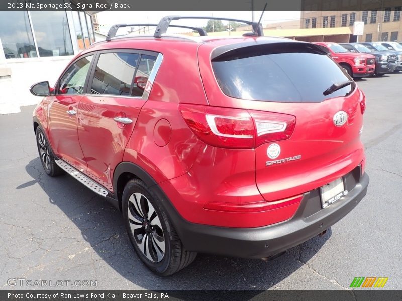  2013 Sportage SX Signal Red