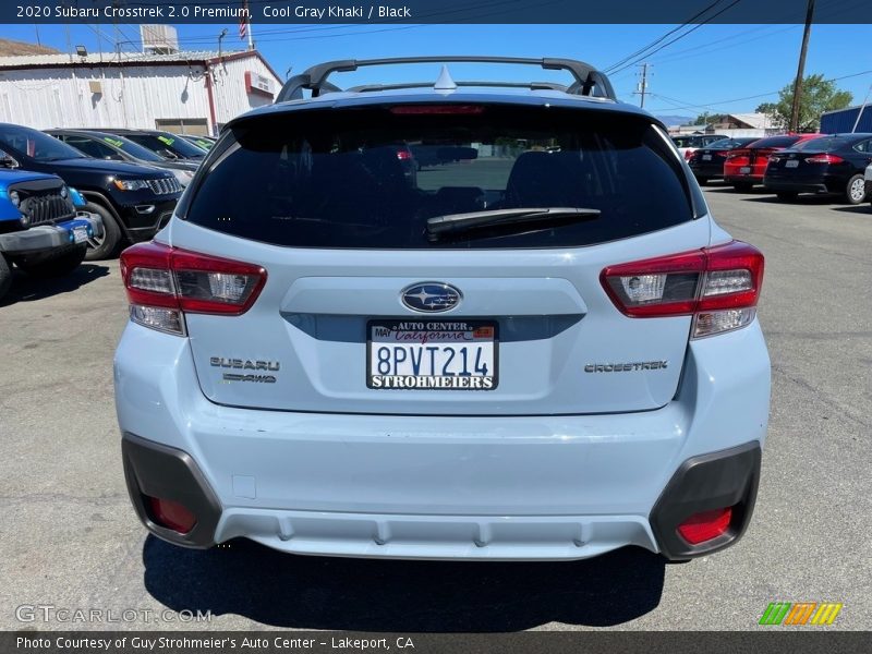 Cool Gray Khaki / Black 2020 Subaru Crosstrek 2.0 Premium
