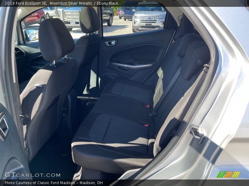 Moondust Silver Metallic / Ebony Black 2019 Ford EcoSport SE