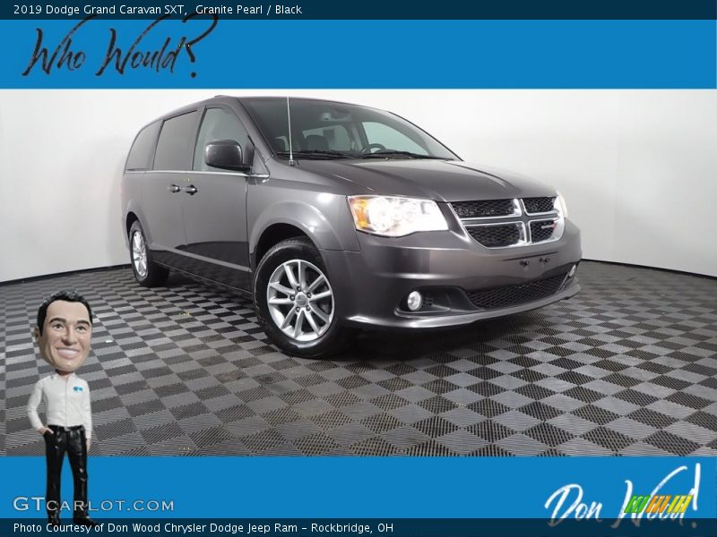 Granite Pearl / Black 2019 Dodge Grand Caravan SXT