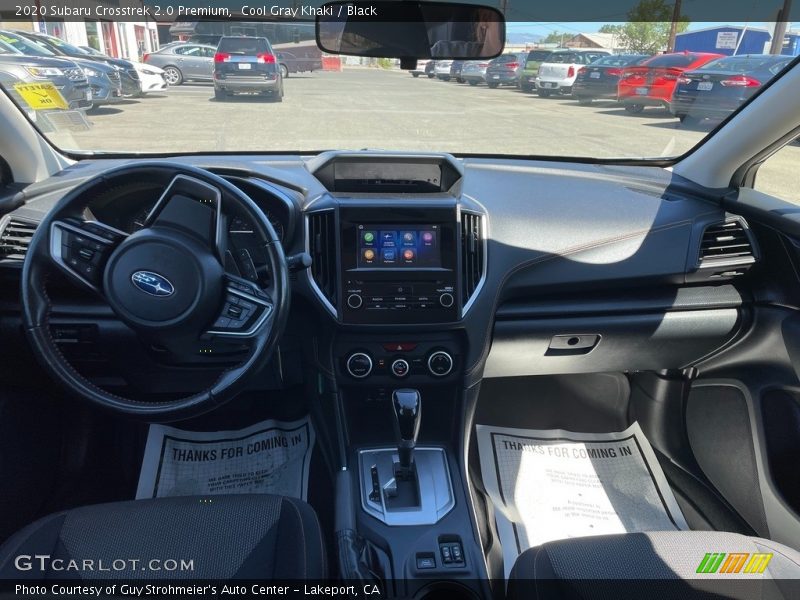 Cool Gray Khaki / Black 2020 Subaru Crosstrek 2.0 Premium