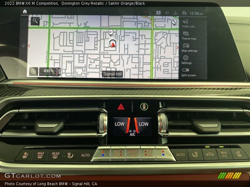 Controls of 2022 X6 M Competition