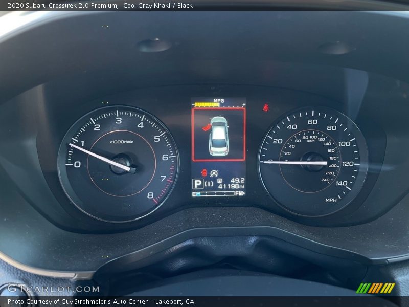 Cool Gray Khaki / Black 2020 Subaru Crosstrek 2.0 Premium