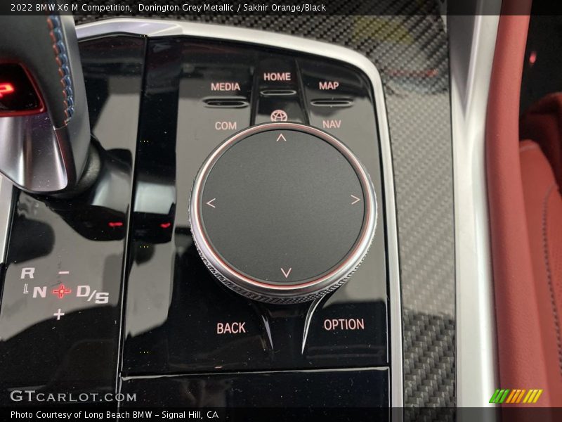 Controls of 2022 X6 M Competition