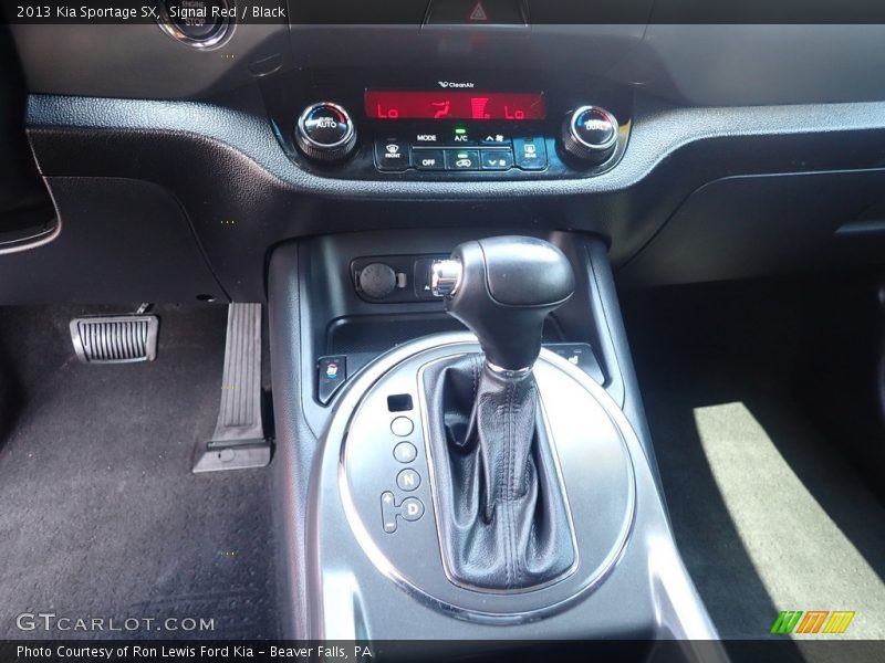  2013 Sportage SX 6 Speed Automatic Shifter