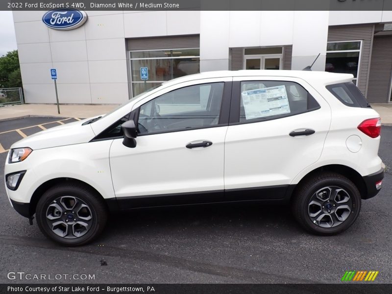  2022 EcoSport S 4WD Diamond White