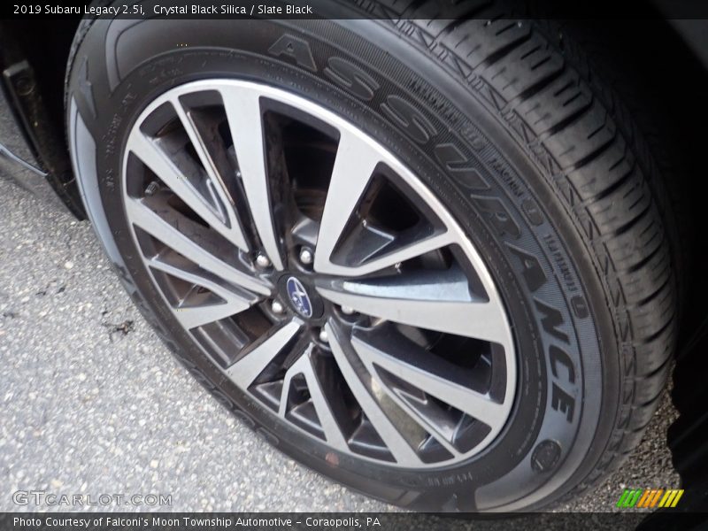 Crystal Black Silica / Slate Black 2019 Subaru Legacy 2.5i