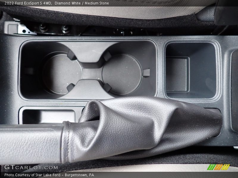 Diamond White / Medium Stone 2022 Ford EcoSport S 4WD