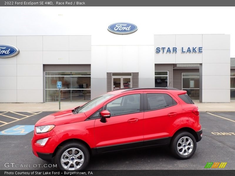 Race Red / Black 2022 Ford EcoSport SE 4WD