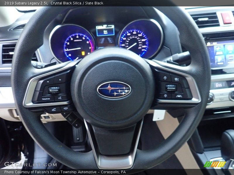 Crystal Black Silica / Slate Black 2019 Subaru Legacy 2.5i
