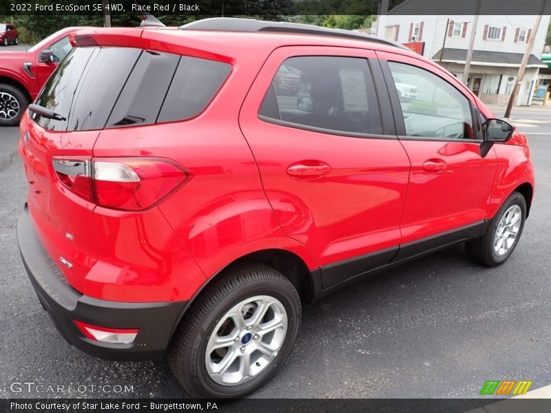 Race Red / Black 2022 Ford EcoSport SE 4WD