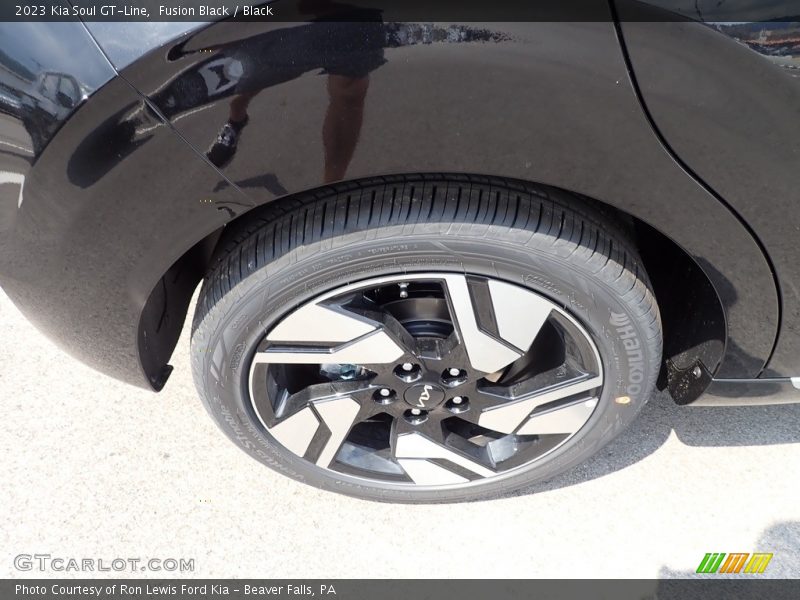 Fusion Black / Black 2023 Kia Soul GT-Line