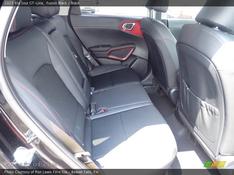 Fusion Black / Black 2023 Kia Soul GT-Line