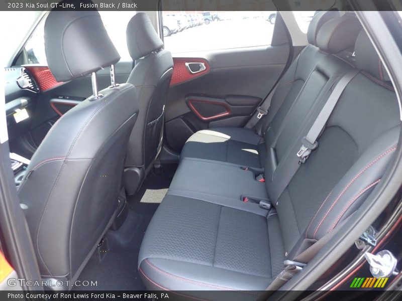 Rear Seat of 2023 Soul GT-Line