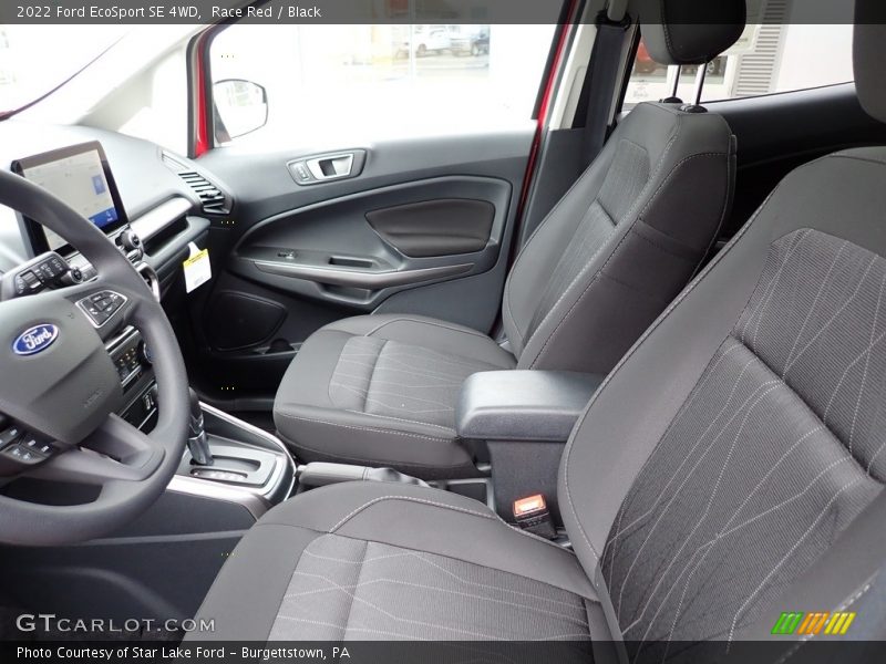  2022 EcoSport SE 4WD Black Interior