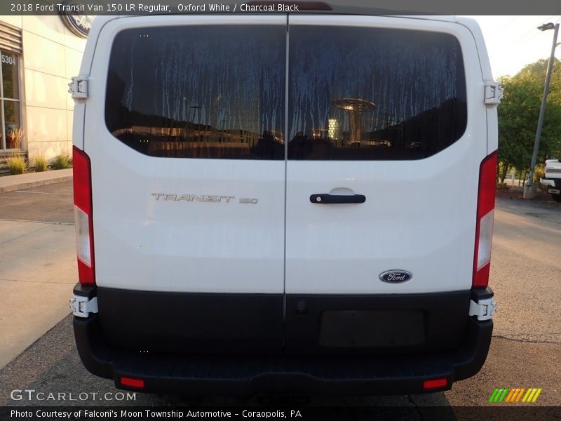 Oxford White / Charcoal Black 2018 Ford Transit Van 150 LR Regular