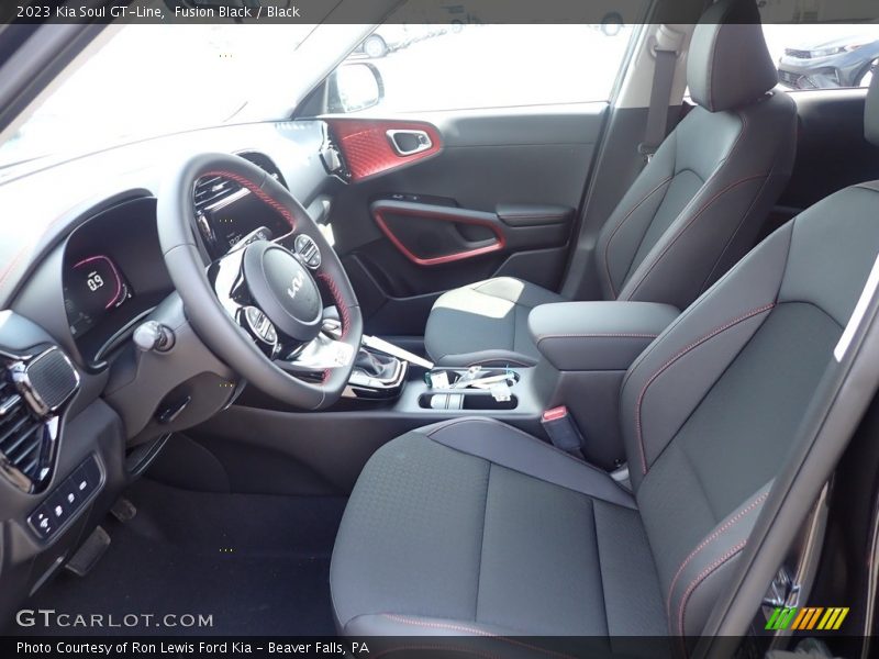 Front Seat of 2023 Soul GT-Line