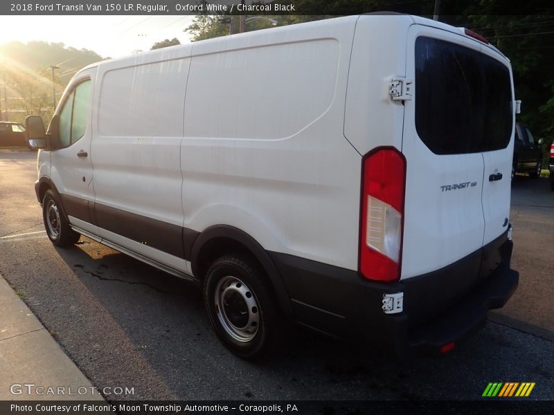 Oxford White / Charcoal Black 2018 Ford Transit Van 150 LR Regular