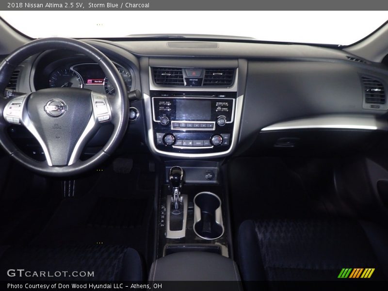 Storm Blue / Charcoal 2018 Nissan Altima 2.5 SV