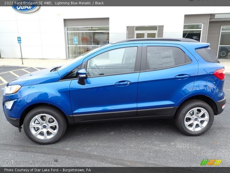 2022 EcoSport SE 4WD Lightning Blue Metallic