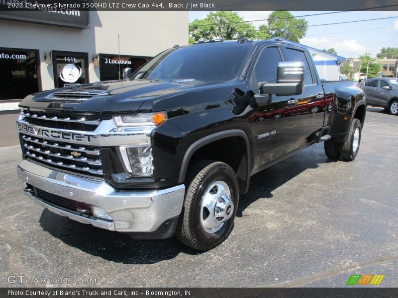 Black / Jet Black 2022 Chevrolet Silverado 3500HD LTZ Crew Cab 4x4